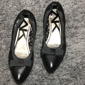 Anne Klein Sport Silver ballet flats